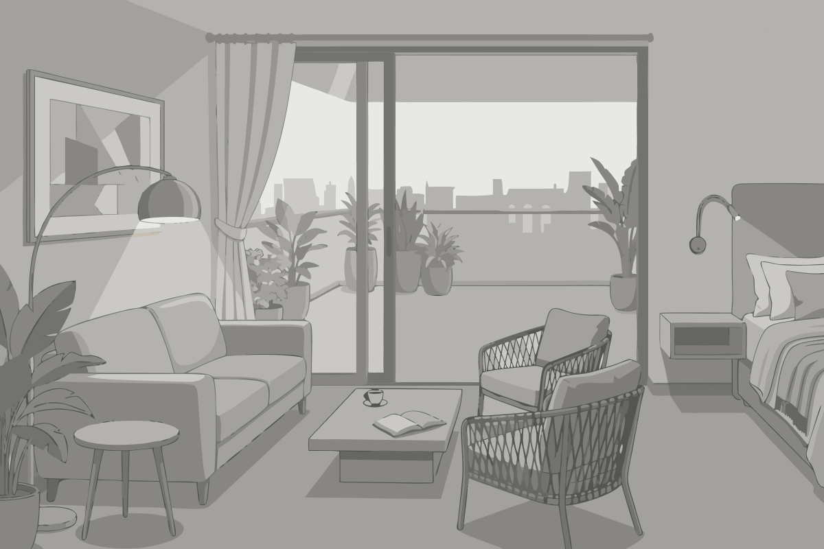 Cottage with Garden View